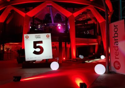 Custom elements, scenic elements for events with OCTO