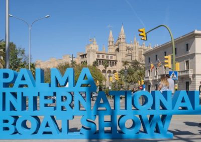 International Boat Show Palma, boat show palma, organization boat show, palma stages rental, audiovisual equipment hire, branding for corporate events, stages rental Mallorca