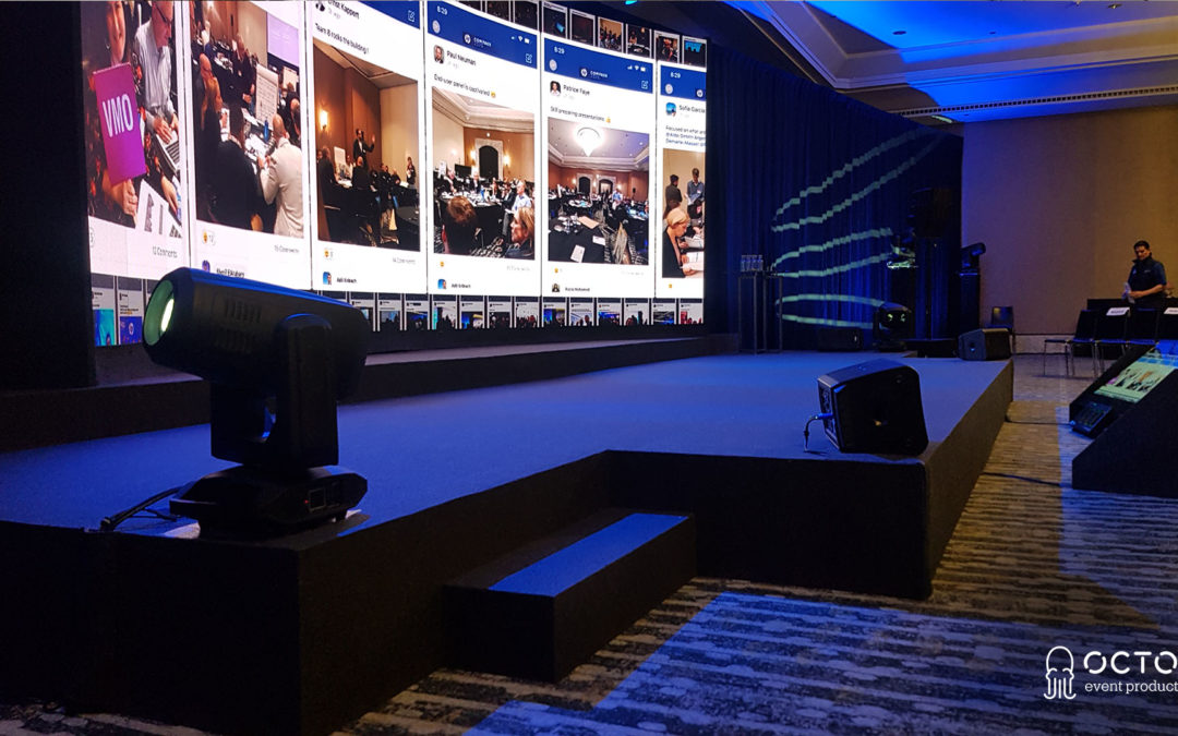 El Arte del Montaje de Escenarios: Claves para Escenarios Personalizados y Acabados Profesionales para Eventos Corporativos